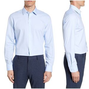 Nordstrom TechSmart Stretch Dress Shirt 15.5/34-35